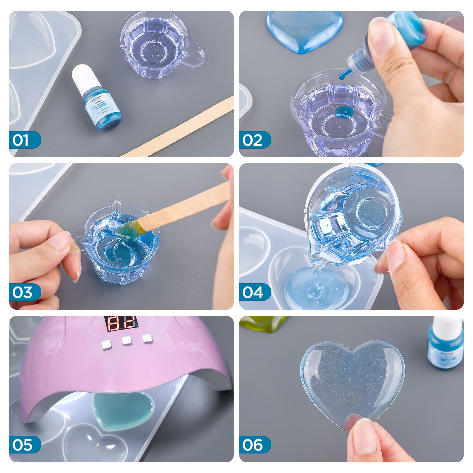 24 Renk 5ml Epoksi Reçine Pigm - Epoxy Resin Ab incelemesi ve fiyatı