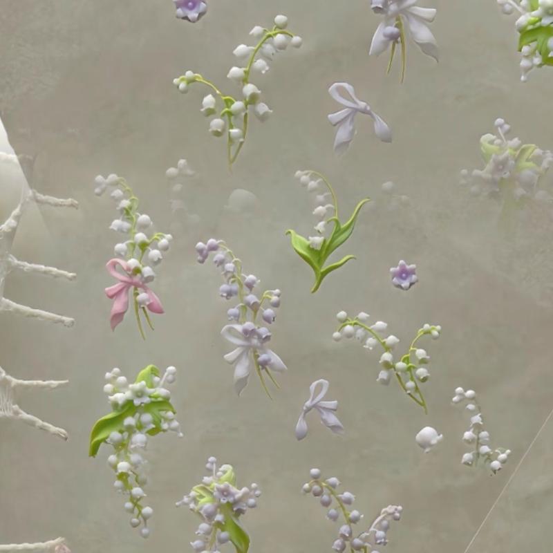 Çiçek Serisi 3D Kavisli Tırnak - Resin Art Templates Free incelemesi ve fiyatı