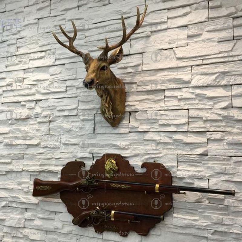 17 inçlik Sahte Geyik Başı, Sa - Resin Art Decor incelemesi ve fiyatı