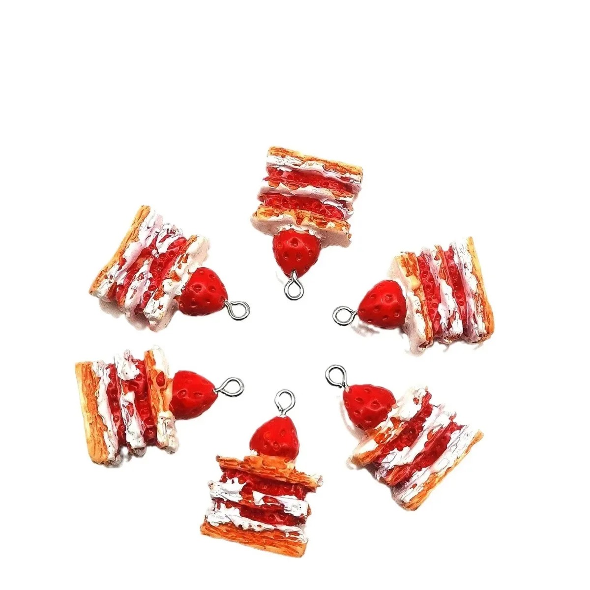 10 adet Mini Simüle Çilekli Ke - Resin Art Engagement incelemesi ve fiyatı