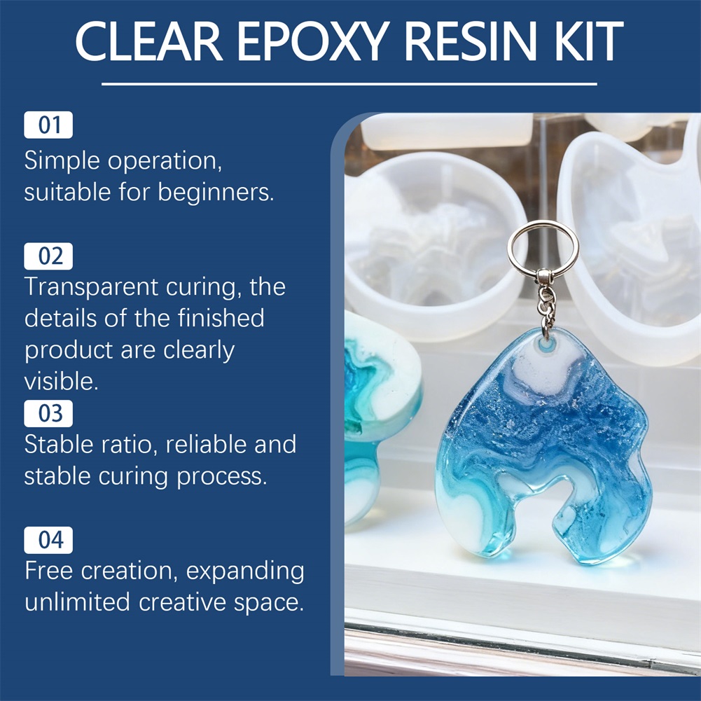 DIY Kristal Berrak Epoksi Reçi - Resin Art Kit With Molds incelemesi ve fiyatı