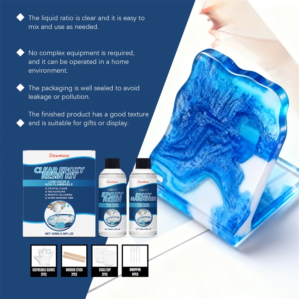 DIY Kristal Berrak Epoksi Reçi - Resin Art Kit With Molds incelemesi ve fiyatı
