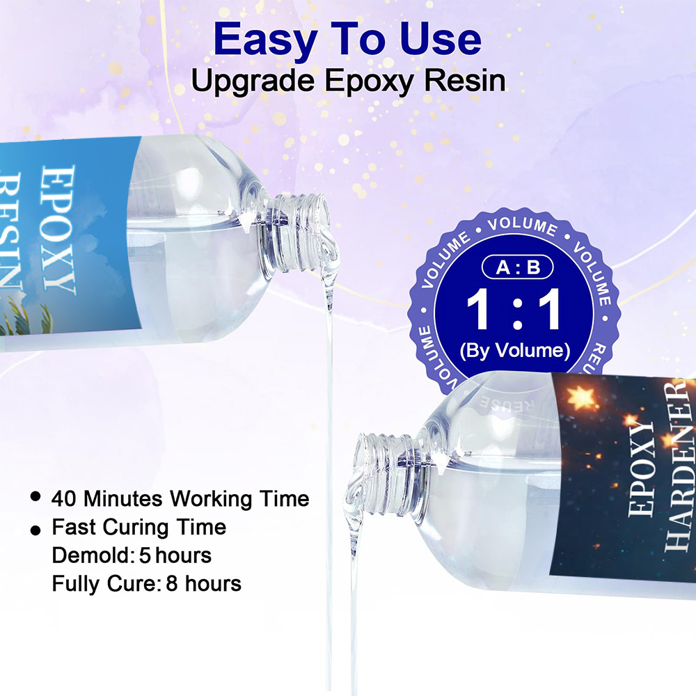 1:1 Oranı Yüksek Şeffaflık Epo - Epoxy Resin Ab incelemesi ve fiyatı