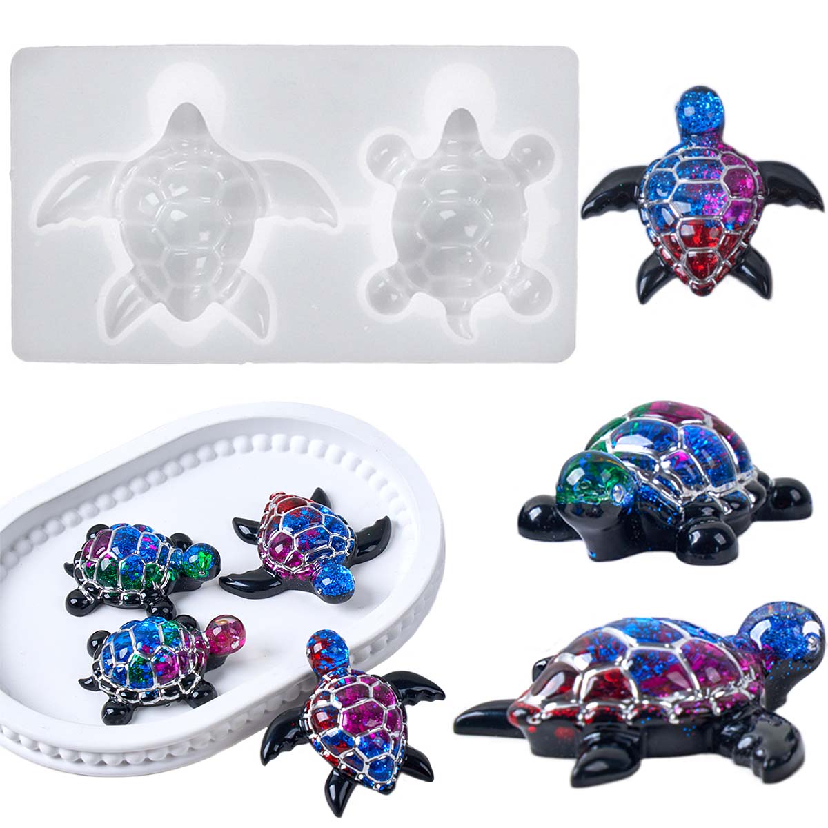 3D Deniz Kaplumbağası Anahtarl - Resin Art Kit With Molds incelemesi ve fiyatı