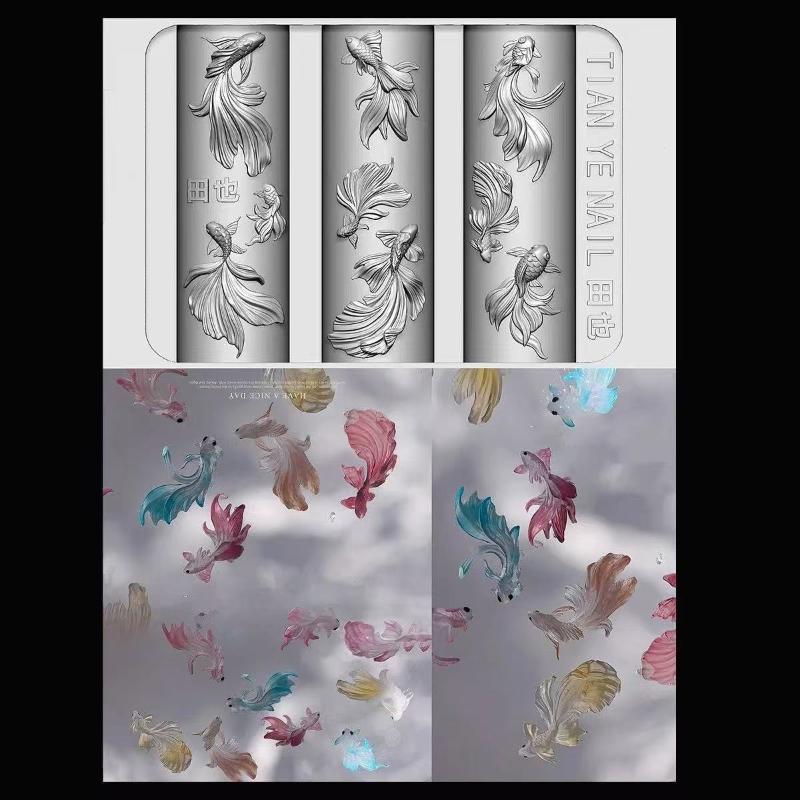 3D Yumuşak Silikon Tırnak Okya - Resin Art Templates Free incelemesi ve fiyatı